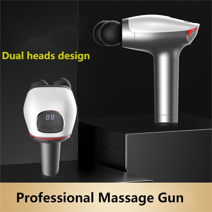 Massage Gun Deep Tissue With Dual Heads None