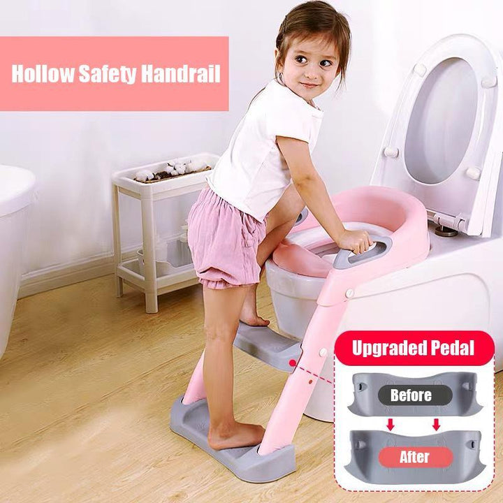 1 Pc Children's Stepped Toilet Foldable Foot Stool Multi-functional None