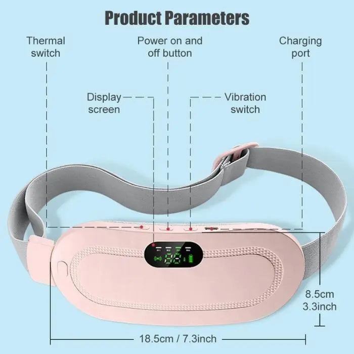 Electric Period Cramp Massager Belt None